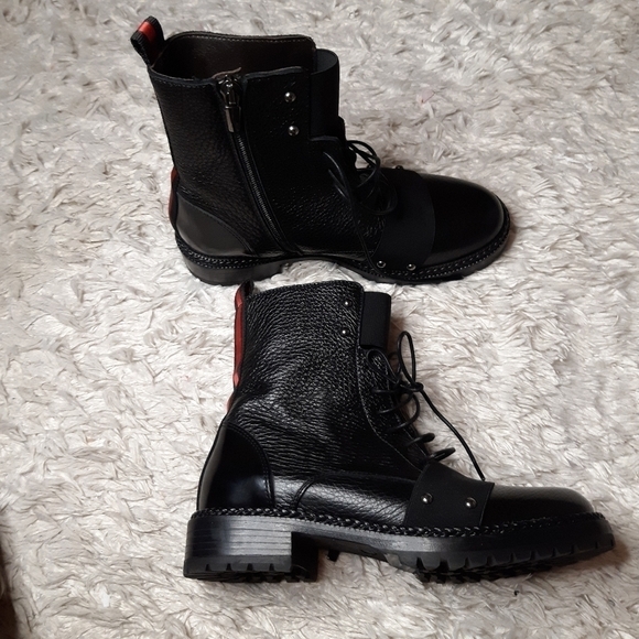 LAURA bellariva leather combat boots - Picture 10 of 14